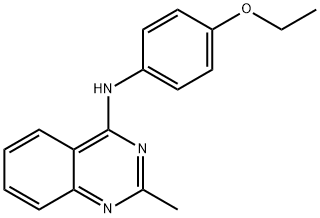 N-(4-Ethoxyphenyl)-2-methylquinazolin-4-amine 구조식 이미지