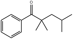 1-Pentanone, 2,2,4-trimethyl-1-phenyl- 구조식 이미지