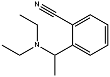 Benzonitrile, 2-[1-(diethylamino)ethyl]- 구조식 이미지