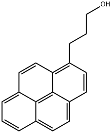 1-Pyrenepropanol Structure