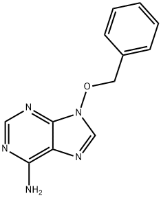 9-(Benzyloxy)-9H-purin-6-amine 구조식 이미지