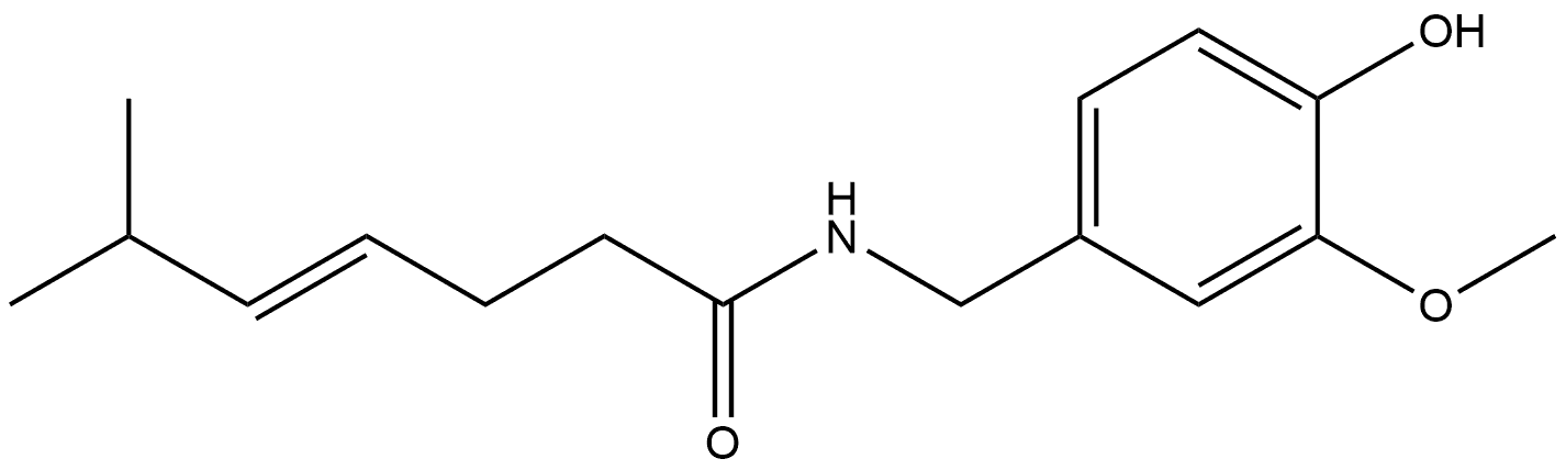 Nornorcapsaicin Structure