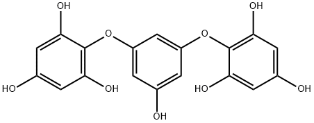1,3,5-Benzenetriol, 2,2'-[(5-hydroxy-1,3-phenylene)bis(oxy)]bis- (9CI) Structure