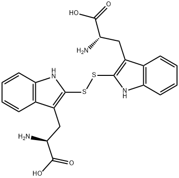 Tryptophan, 2,2'-dithiobis- (9CI) 구조식 이미지