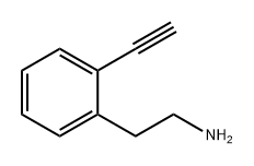 Benzeneethanamine, 2-ethynyl- 구조식 이미지