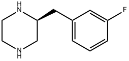 Piperazine, 2-[(3-fluorophenyl)methyl]-, (2S)- Structure