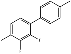 1,1'-Biphenyl, 2,3-difluoro-4,4'-dimethyl- 구조식 이미지