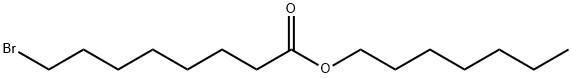 Octanoic acid, 8-bromo-, heptyl ester Structure