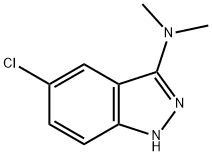 1H-Indazol-3-amine, 5-chloro-N,N-dimethyl- Structure