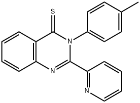 2-(Pyridin-2-yl)-3-(p-tolyl)quinazoline-4(3H)-thione Structure