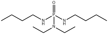 Phosphoric triamide, N',N''-dibutyl-N,N-diethyl- Structure