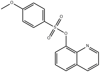 4-Methoxyquinolin-8-yl benzenesulfonate 구조식 이미지