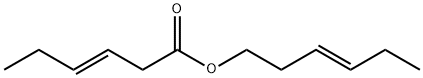 3-Hexenoic acid, 3-hexenyl ester, (E,E)- (9CI) 구조식 이미지