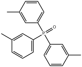 Phosphine oxide, tris(3-methylphenyl)- Structure