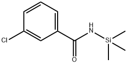 3-Chloro-N-(trimethylsilyl)benzamide Structure