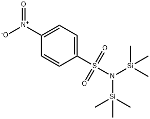 4-Nitro-N,N-bis(trimethylsilyl)benzenesulfonamide Structure