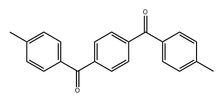 Methanone, 1,1'-(1,4-phenylene)bis[1-(4-methylphenyl)- Structure