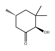 Cyclohexanone, 2-hydroxy-3,3,5-trimethyl-, trans- (9CI) Structure