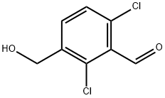 Benzaldehyde, 2,6-dichloro-3-(hydroxymethyl)- Structure