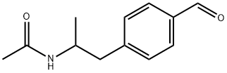 N-[1-(4-formylphenyl)propan-2-yl]acetamide Structure