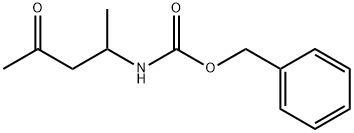 Carbamic acid, N-(1-methyl-3-oxobutyl)-, phenylmethyl ester Structure