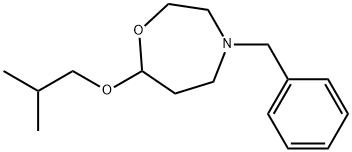 4-Benzyl-7-isobutoxy-1,4-oxazepane 구조식 이미지