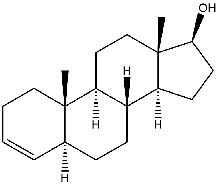 Androst-3-en-17-ol, (5α,17β)- Structure