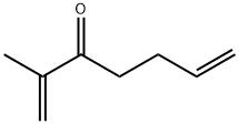 1,6-Heptadien-3-one, 2-methyl- Structure