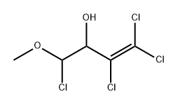 3-Buten-2-ol, 1,3,4,4-tetrachloro-1-methoxy- Structure