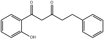 1,3-Pentanedione, 1-(2-hydroxyphenyl)-5-phenyl- Structure