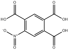 1,2,4-Benzenetricarboxylic acid, 5-nitro- Structure