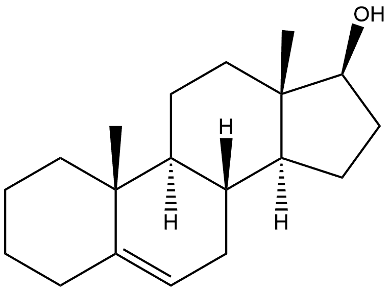 Androst-5-en-17-ol, (17β)- Structure