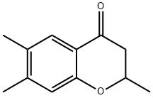 2,6,7-Trimethylchroman-4-one Structure