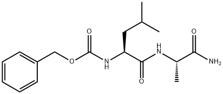 L-Alaninamide, N-[(phenylmethoxy)carbonyl]-L-leucyl- (9CI) 구조식 이미지