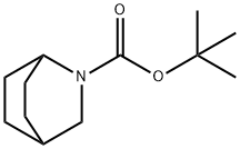 2-Azabicyclo[2.2.2]octane-2-carboxylic acid, 1,1-dimethylethyl ester Structure