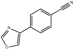 Benzonitrile, 4-(4-oxazolyl)- Structure