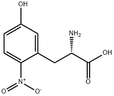 L-Phenylalanine, 5-hydroxy-2-nitro- Structure