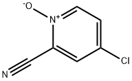 2-Pyridinecarbonitrile, 4-chloro-, 1-oxide 구조식 이미지