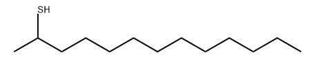 2-tridecanethiol Structure