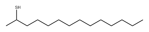 2-tetradecanethiol Structure