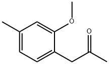 2-Propanone, 1-(2-methoxy-4-methylphenyl)- Structure