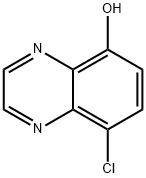 8-Chloroquinoxalin-5-ol 구조식 이미지