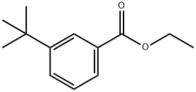 Benzoic acid, 3-(1,1-dimethylethyl)-, ethyl ester Structure