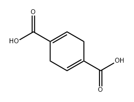 1,4-Cyclohexadiene-1,4-dicarboxylic acid 구조식 이미지
