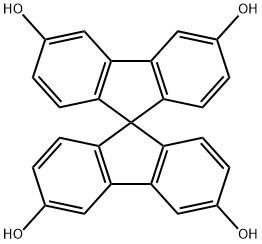 9,9'-Spirobi[9H-fluorene]-3,3',6,6'-tetrol Structure