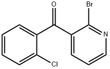 Methanone, (2-bromo-3-pyridinyl)(2-chlorophenyl)- Structure