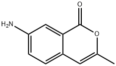 1H-2-Benzopyran-1-one, 7-amino-3-methyl- Structure