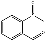 Benzaldehyde, 2-(methylsulfinyl)- Structure