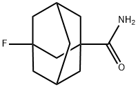 Tricyclo[3.3.1.13,7]decane-1-carboxamide, 3-fluoro- Structure