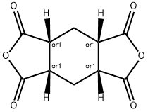 1S,2R,4S,5R-Cyclohexanetetracarboxylic acid dianhydride Structure